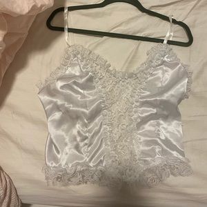 Satin/lace VINTAGE top!!!